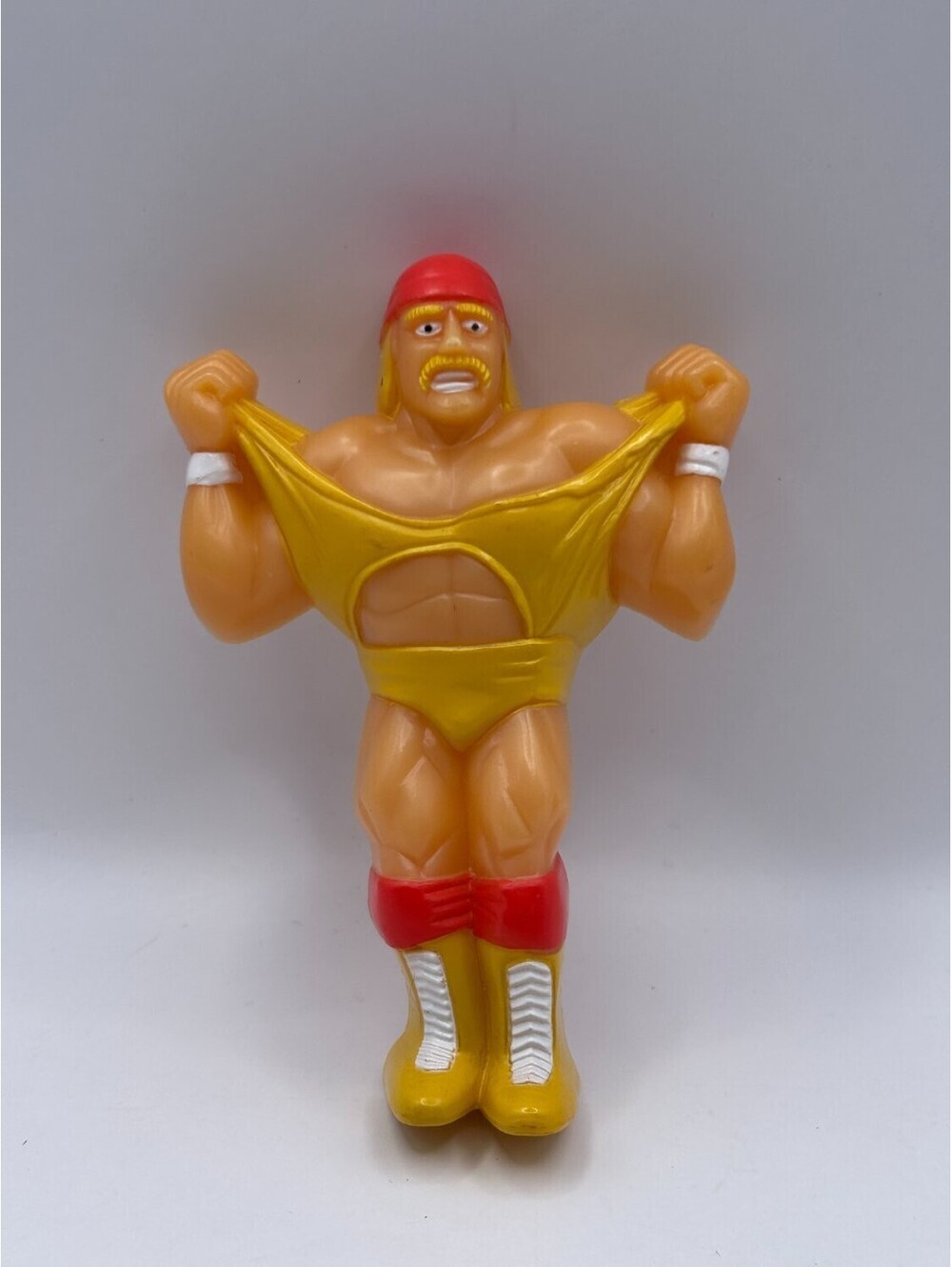 Titan Sports Wrestling Vintage Night Light Hulk Hogan Ripping Shirt Kids Yellow